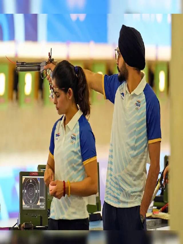 Read more about the article Olympics 2024 Shooting : पॅरिस ऑलिम्पिकमध्ये भारताला दुसरे मेडल